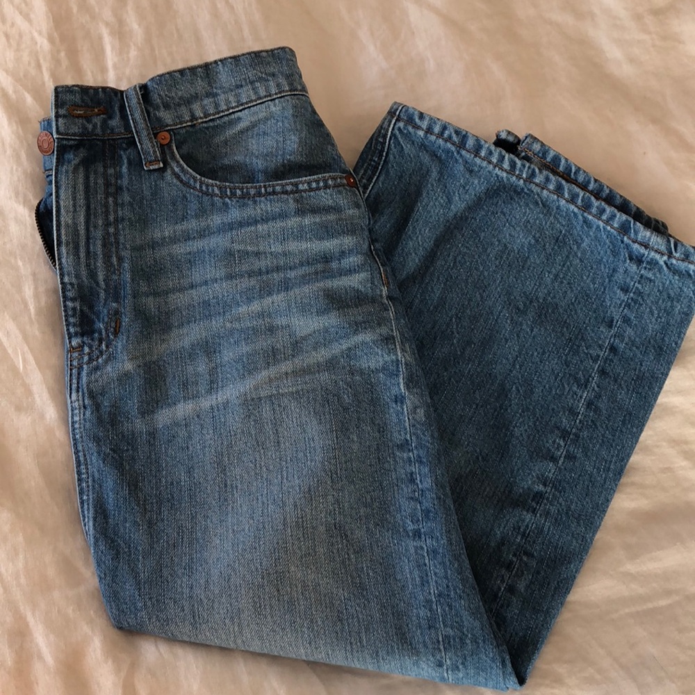 Madewell Blue Denim Midi Skirt - Picture 2 of 8